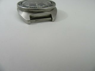 Vntg 1969 Seiko 6105 - 8000 Proof Diver ' s Watch Steel Automatic Parts Repair 5