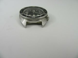 Vntg 1969 Seiko 6105 - 8000 Proof Diver ' s Watch Steel Automatic Parts Repair 7