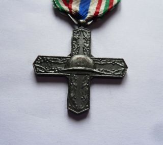 Italian Italy Cross Republic Order Of Vittorio Veneto Wwi World War Veteran