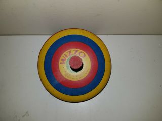 Vintage Australian Made Wizzotin Toy Spinning Top