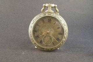 Unknown Antique Large Size Pocket Watch For Project Mm152