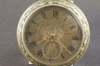 UNKNOWN ANTIQUE LARGE SIZE POCKET WATCH FOR PROJECT MM152 2