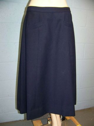 Large Wwii U.  S.  Navy Wave W.  A.  V.  E.  S.  Womans Female Ladys Skirt