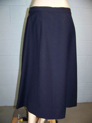 Large WWII U.  S.  Navy WAVE W.  A.  V.  E.  S.  Womans Female Ladys Skirt 3