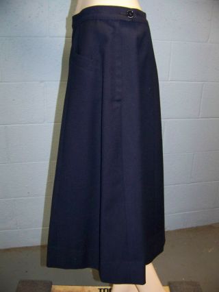 Large WWII U.  S.  Navy WAVE W.  A.  V.  E.  S.  Womans Female Ladys Skirt 4
