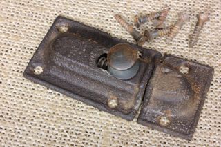 Cabinet Catch Jelly Cupboard Latch Old Antique 1850 