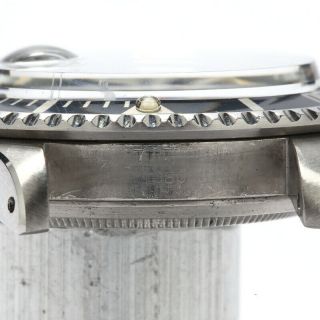 Vintage Rolex Submariner ref.  1680 Red Dial Stainless Steel Watch 1970 6