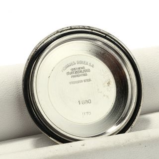 Vintage Rolex Submariner ref.  1680 Red Dial Stainless Steel Watch 1970 9