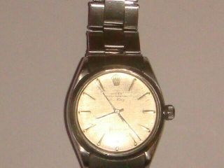 Vintage 1950 ' s Rolex Oyster Perpetual Air King Precision Watch 10