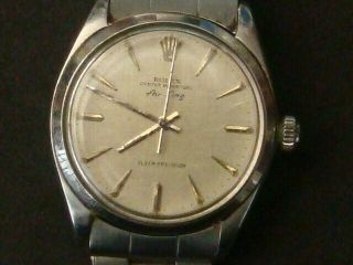 Vintage 1950 ' s Rolex Oyster Perpetual Air King Precision Watch 2