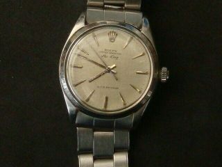 Vintage 1950 ' s Rolex Oyster Perpetual Air King Precision Watch 4