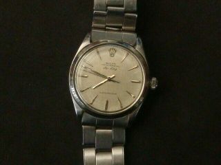 Vintage 1950 ' s Rolex Oyster Perpetual Air King Precision Watch 6
