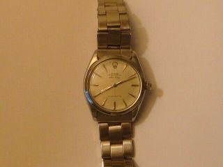 Vintage 1950 ' s Rolex Oyster Perpetual Air King Precision Watch 7