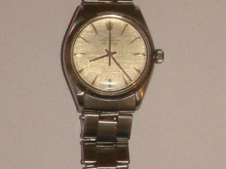Vintage 1950 ' s Rolex Oyster Perpetual Air King Precision Watch 9