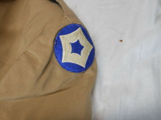 WW2 WWII US Army Women ' s WAC Khaki Uniform Jacket 3