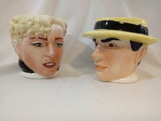 1990 Applause Dick Tracy Breathless Mahoney matching mugs in boxes. 4