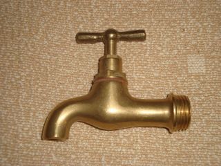 Greece Vintage Solid Brass Garden Spigot Faucet - Sp1