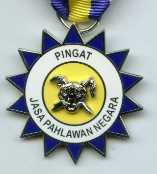 MALAYSIA FEDERAL POLICE MEDAL FOR VALOROUS SERVICE PINGAT JASA PAHLAWAN NEGARA 2