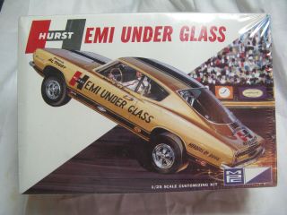 - 1/25 Mpc Hurst Hemi Under Glass Unbuilt Kit