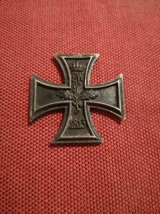 German Medal Ww1 Wwi 1813 2918 Badge Pin Merit Onor Iron Cross