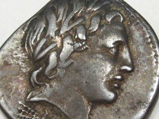 Ancient Coin: Before 44 BC Rome Republic Denarius.  Rev Quadriga.  22 3