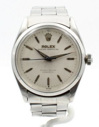 Vintage Rolex Oyster Perpetual 6564 Cronometer Men 