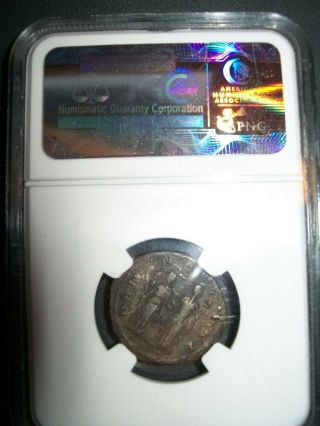 TRAJAN DECIUS NGC Choice VF Pannoniae Double Denarius ANCIENT ROMAN Silver Coin 3