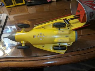 Ideal Toy Corp Turbo Jet Car windup w/ siren sound 5