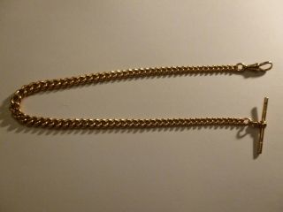 9ct Victorian Rose Gold Albert Chain