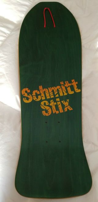 Vintage OG 1986 Jeff Grosso Schmitt Stix Toy Blocks Skateboard Deck 2