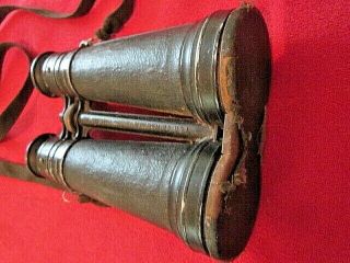 Ww1 Antique Conestoga Of Bethlehem Corp Pa Field Binoculars Model Fg - 66