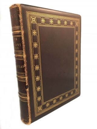 The Lays Of Ancient Rome - Thomas Babington Macaulay - 1852 - Vg,