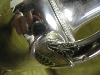 Early 19th c french 950 sterling silver coffee pot 1819 - 1838 Vieillard Empire st 5