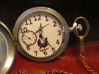 Molnija Pocket Watch Ussr Vintage Molnia Soviet Cccp Wristwatch Molniya Poljot