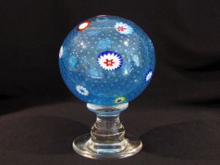 Vintage Murano Glass Newel Post Paperweight - 8 " Tall