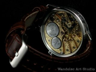 ROLEX Vintage Men ' s Wrist Watch Noble Design Mechanical Mens Wristwatch Swiss 5