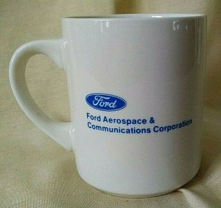 Ford Aerospace Communications Corp Mug Strategic Defense Initiative Heat Activd.