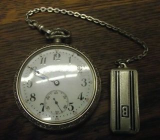 Antique Rockford Pocket Watch 16s Model 2 Grade 575 17j Openface 3/4 Plate