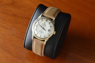 Omega Constellation Pie Pan Gold & Steel Cal 561 Automatic Watch 168.  005 2