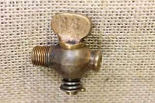 Old Brass Valve Blow Off Petcock Hit Miss Vintage Gas Engine 1/8” Npt Mip " 88 "