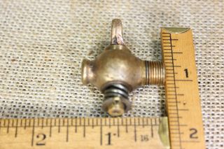 old brass valve blow off petcock Hit Miss vintage Gas Engine 1/8” NPT MIP 