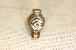 old brass valve blow off petcock Hit Miss vintage Gas Engine 1/8” NPT MIP 