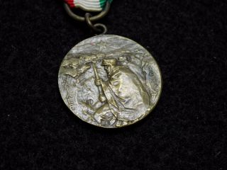 Italian Kingdom WWI Christmas Medal Palazzolo sull ' Oglio War Refugees 2