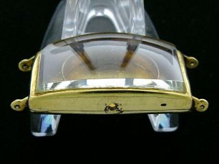 18K Gold Vacheron & Constantin Antique Tank Watch Case,  Crystal - Vintage 4