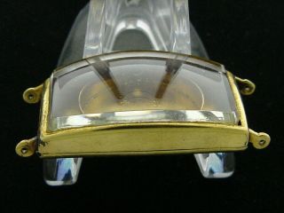 18K Gold Vacheron & Constantin Antique Tank Watch Case,  Crystal - Vintage 5