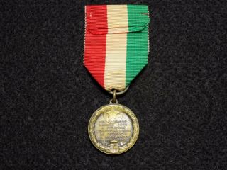 Italian Kingdom Wwi 1918 Milan War Refugees Medal