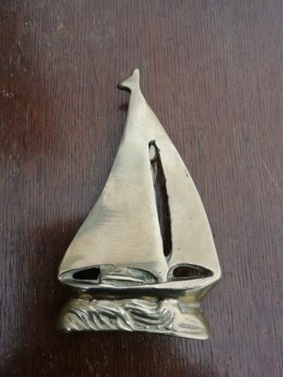 Vintage Brass Yacht/ship/nautical Door Knocker