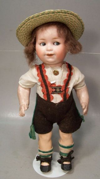 Hard - To - Find 10 Inch Goebel Googly Antique Doll - All - - No Damage