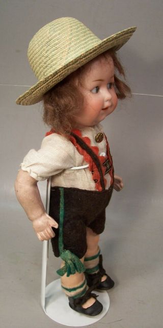 Hard - to - find 10 inch Goebel Googly Antique Doll - All - - No Damage 3