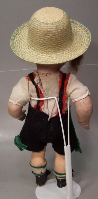 Hard - to - find 10 inch Goebel Googly Antique Doll - All - - No Damage 4